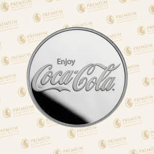 Official Coca Cola 1oz Silver Round Coins