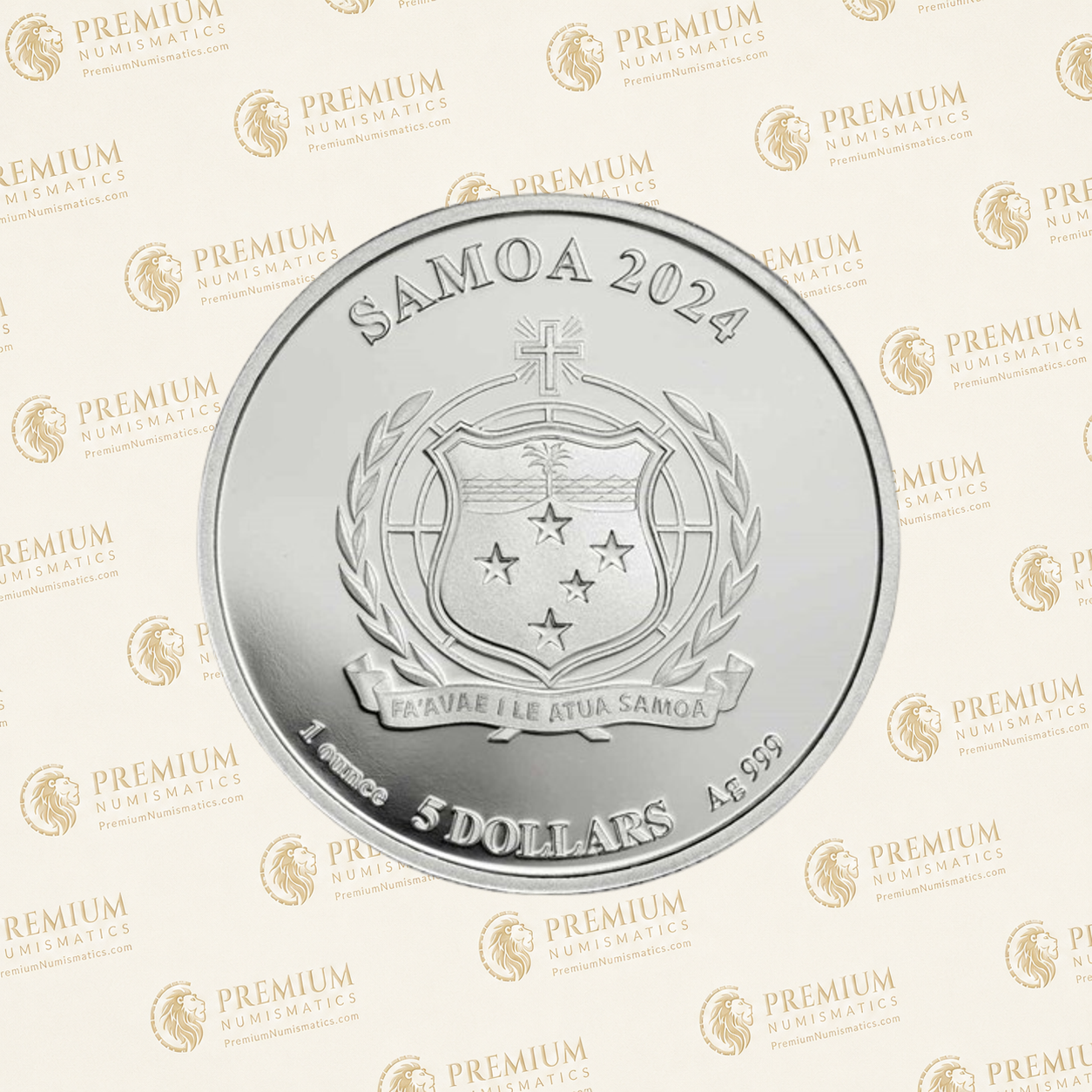 2024 Samoa 1 oz Silver Monopoly Board Space: Chance with TEP - Image 4