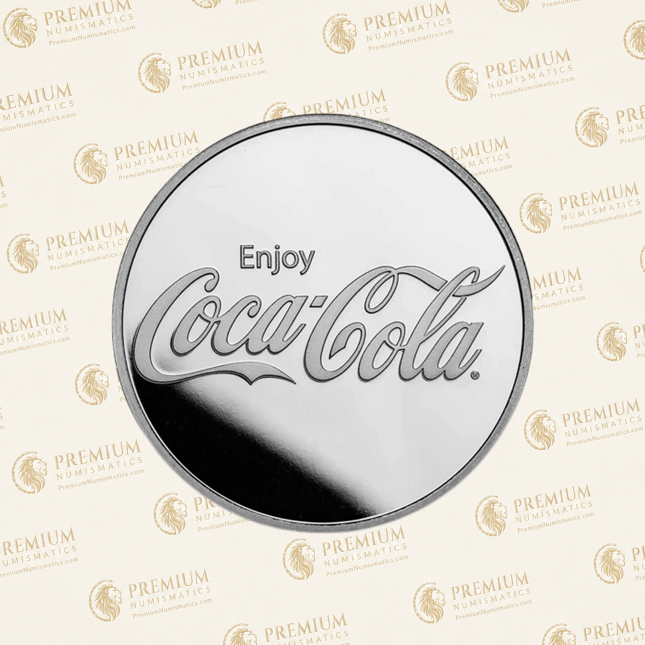Coca-Cola® 1 oz Silver Struck Round (in TEP) - Image 4