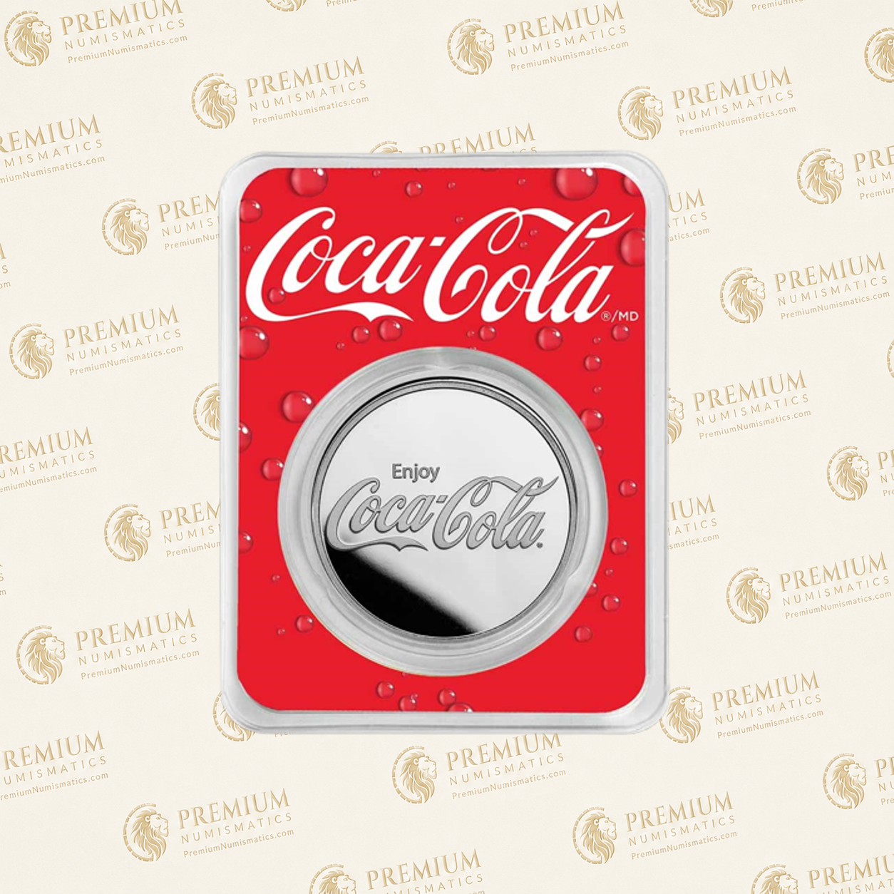 Coca-Cola® 1 oz Silver Struck Round (in TEP) - Image 2