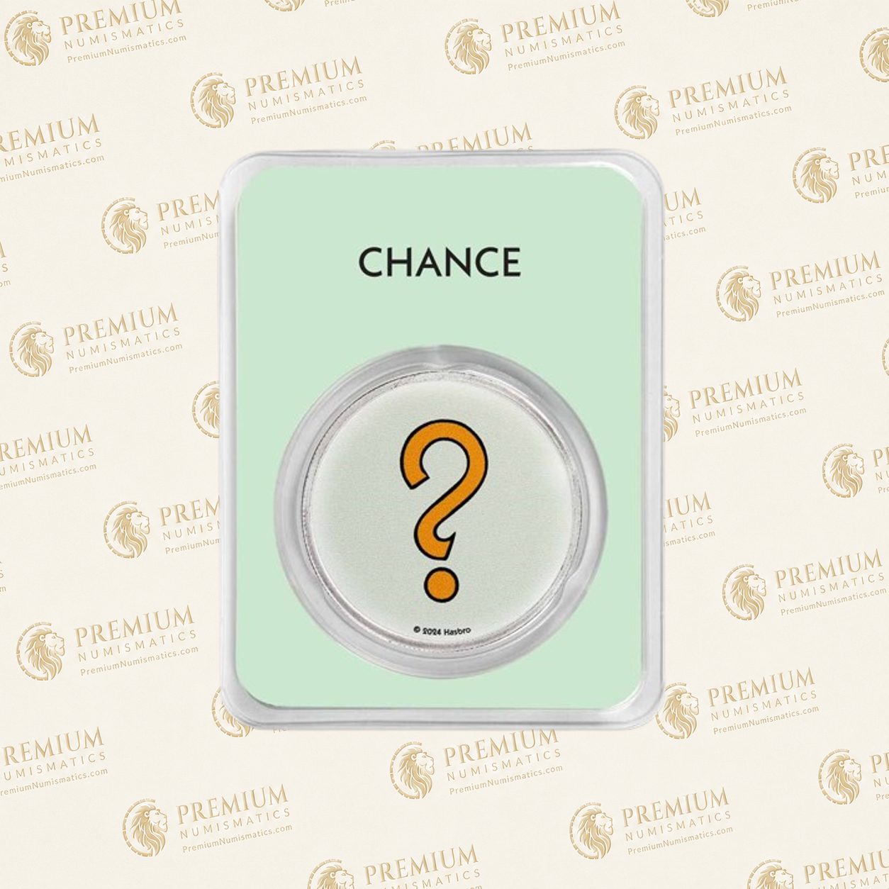 2024 Samoa 1 oz Silver Monopoly Board Space: Chance with TEP