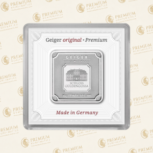 Gieger 10g Silver in Capsule
