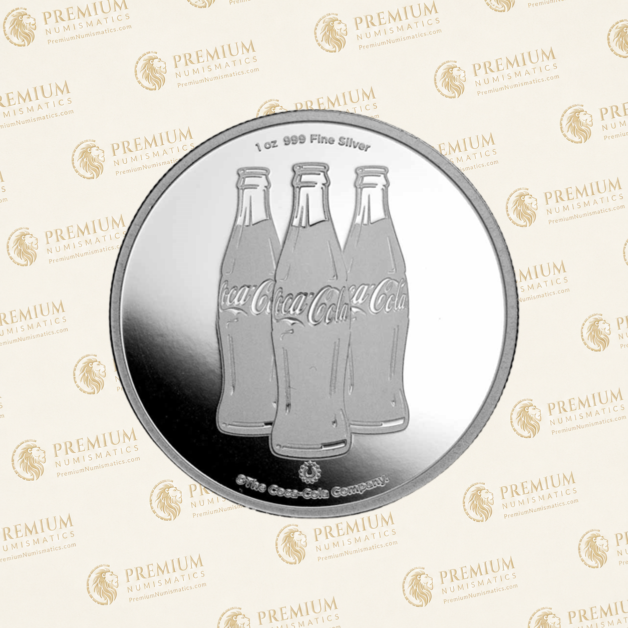 Coca-Cola® 1 oz Silver Struck Round (in TEP) - Image 5