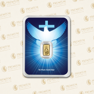 PAMP Jesus 1g Gold Bar in Assay