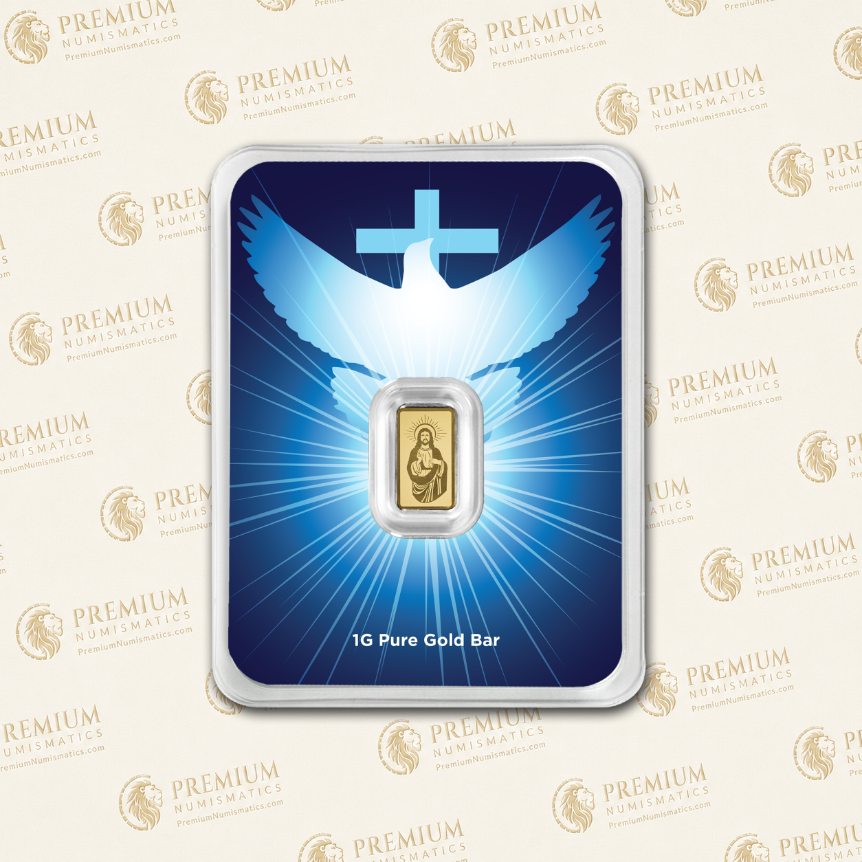 PAMP Jesus 1g Gold Bar in Assay