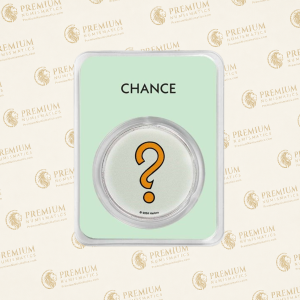 2024 Samoa 1 oz Silver Monopoly Board Space: Chance with TEP
